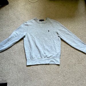 Gray Polo Crewneck (S)